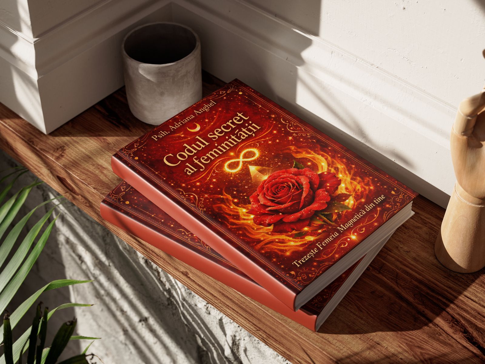 Mockup carte Femeia Magnetică